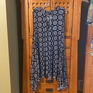 Nostalgia dress sleeveless never worn.  purchased at a boutique store.